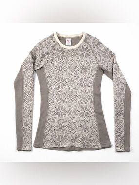 Merino Wool Kari Traa Edith Women’s Long Sleeve 2025 ✨ Base Layer Skiing Size M